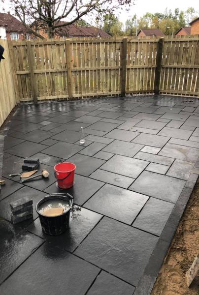 Limestone Patio Glasgow 